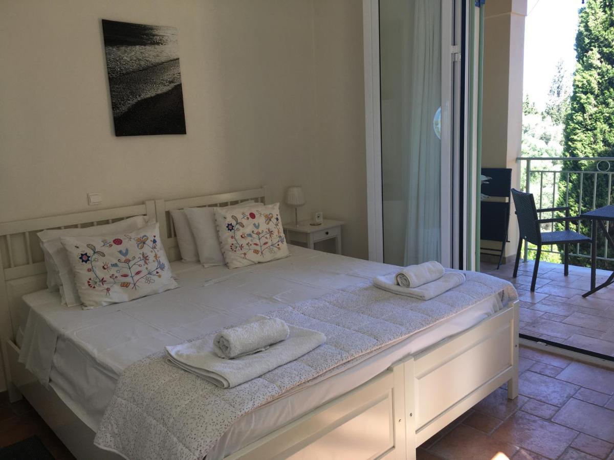 Gastouri Villa Pascalia With Heated Pool In October And Views Achilleion Ngoại thất bức ảnh