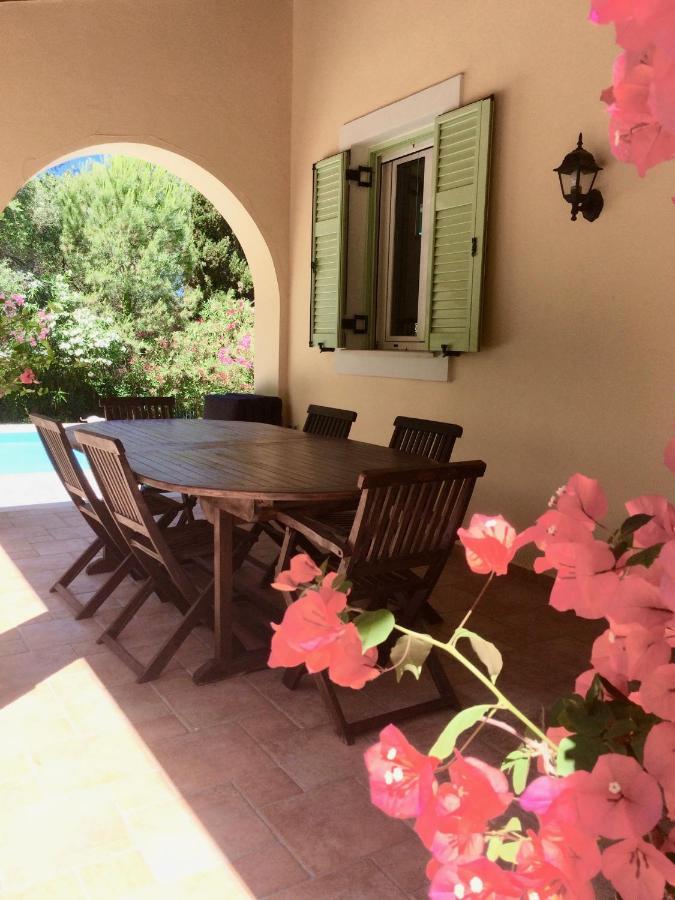 Gastouri Villa Pascalia With Heated Pool In October And Views Achilleion Ngoại thất bức ảnh