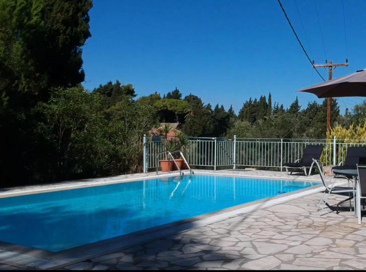 Gastouri Villa Pascalia With Heated Pool In October And Views Achilleion Ngoại thất bức ảnh